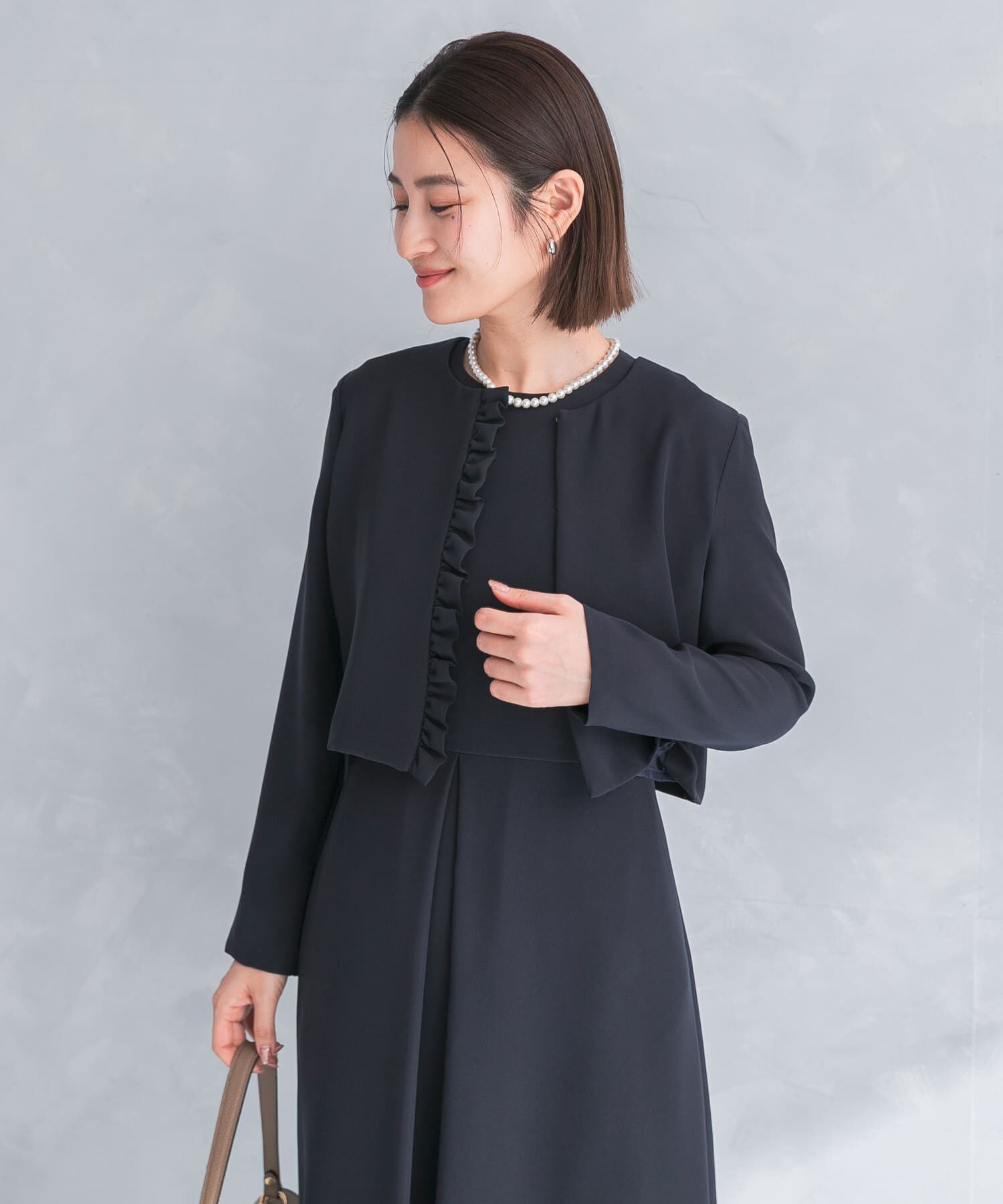 URBAN RESEARCH ROSSO「kaene　シフォンフリルジャケット」|その他|