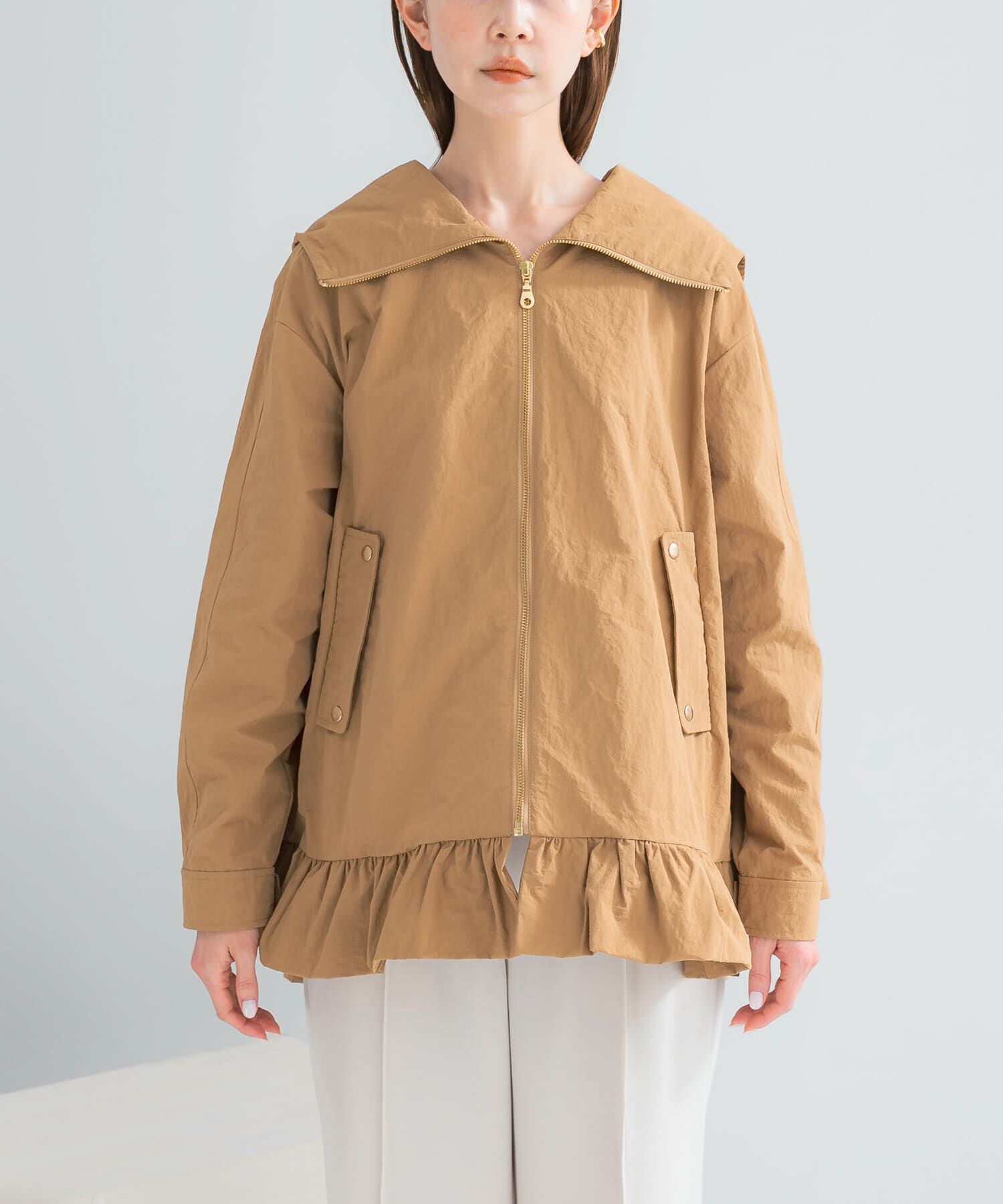 URBAN RESEARCH ROSSO「Mewl　フリルマウンテンパーカー」|アウトドア|