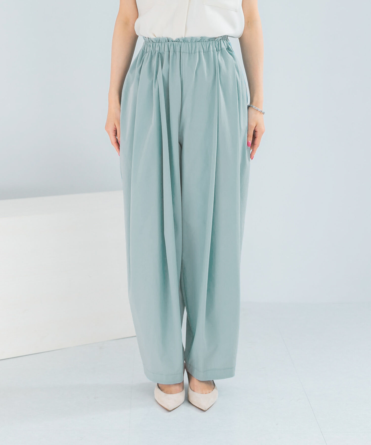 URBAN RESEARCH ROSSO「ELENDEEK　EASY TUCK COCOON PANTS」|その他|