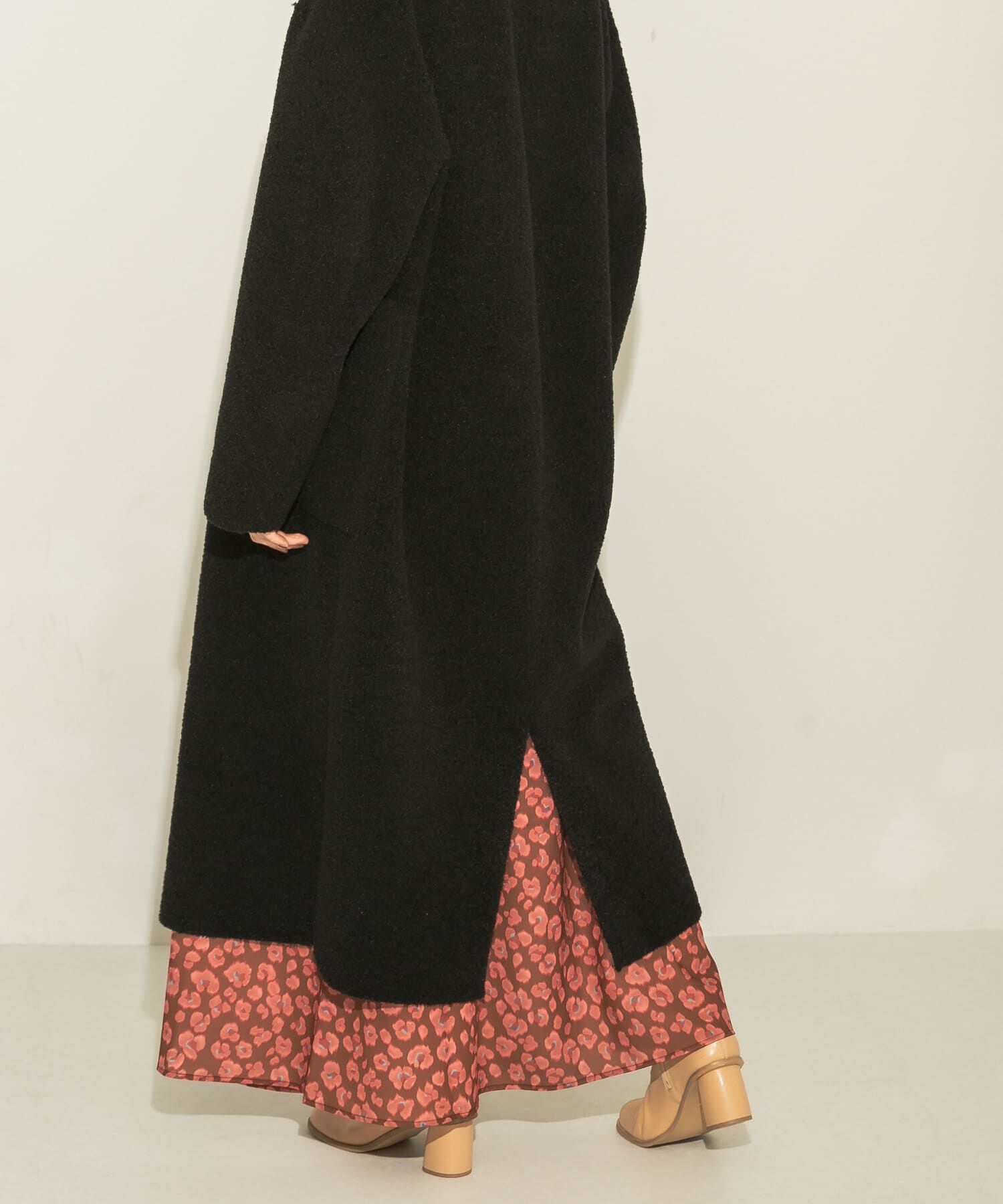  「レオパードプリントロングスカート」|スカート|