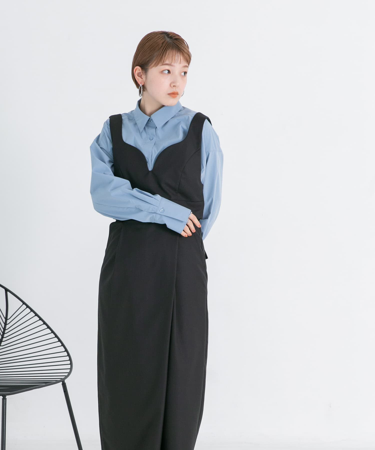  「ビスチェSETワンピース」|ワンピース|