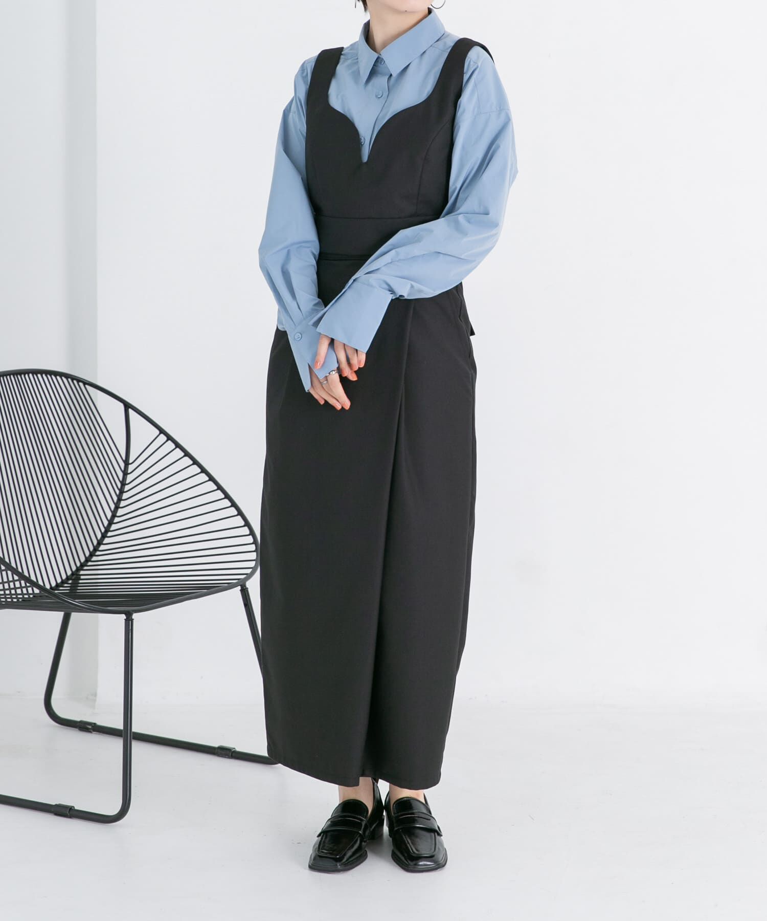  「ビスチェSETワンピース」|ワンピース|