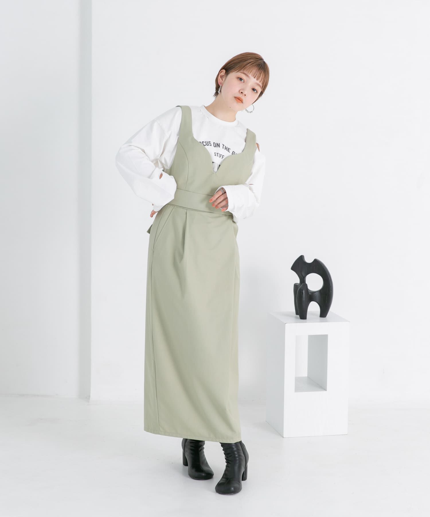  「ビスチェSETワンピース」|ワンピース|