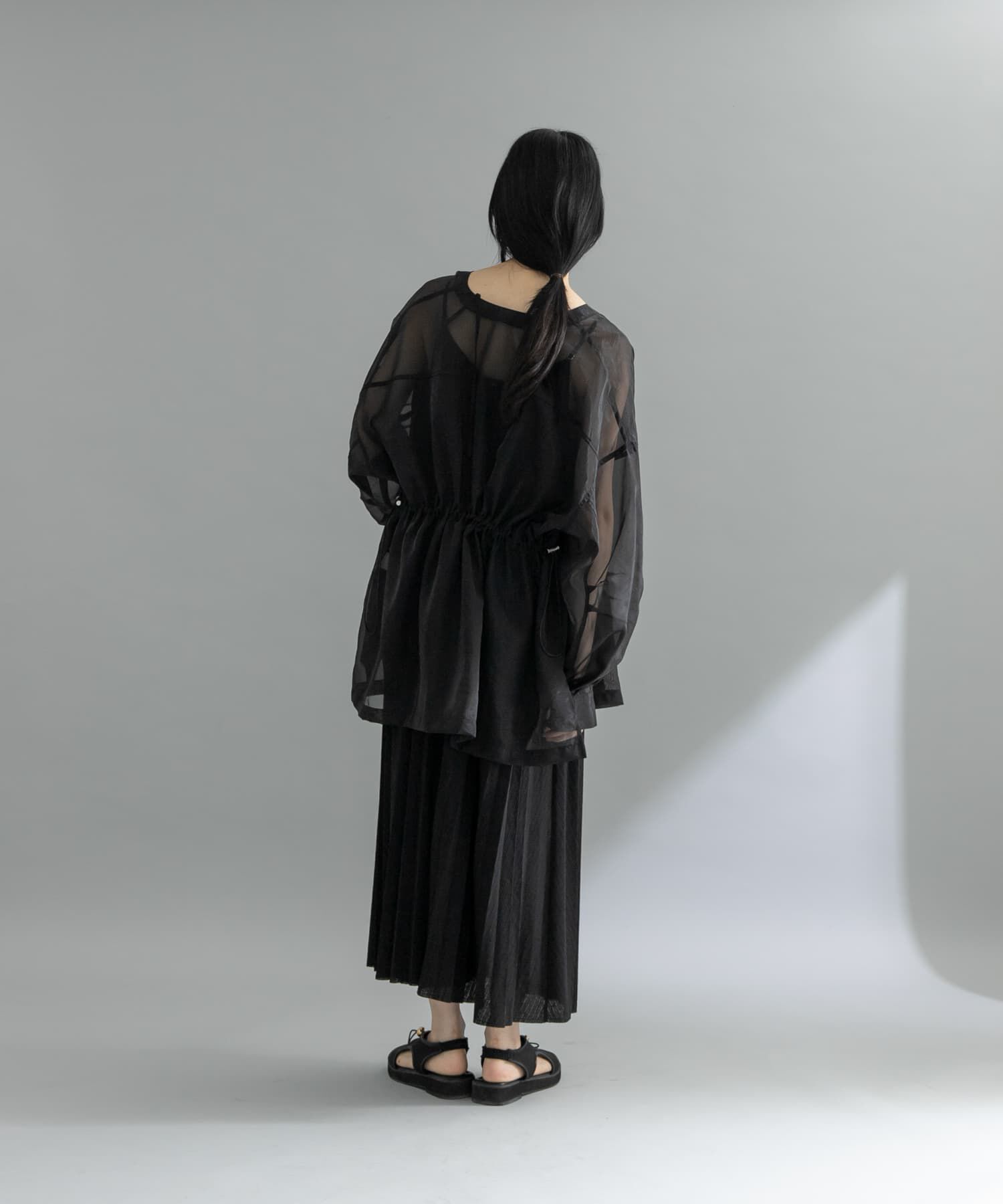  「『WEB限定』2WAYプリーツキャミワンピース」|ワンピース|