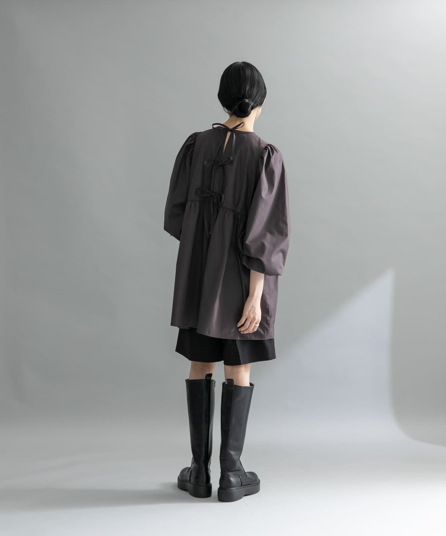  「『WEB限定』BACKリボンチュニック」|チュニック|