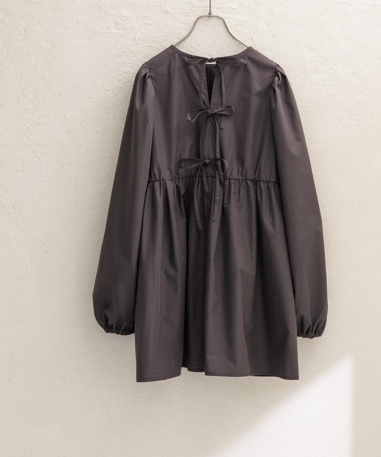  「『WEB限定』BACKリボンチュニック」|チュニック|