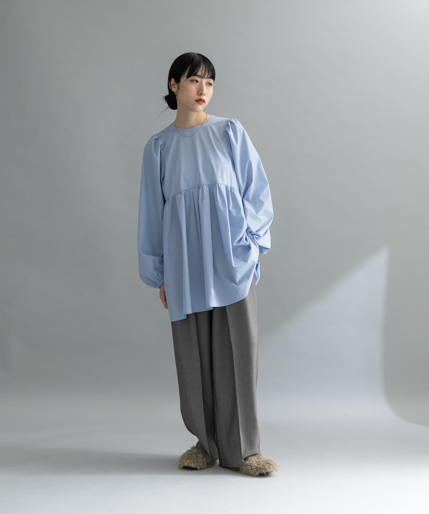  「『WEB限定』BACKリボンチュニック」|チュニック|