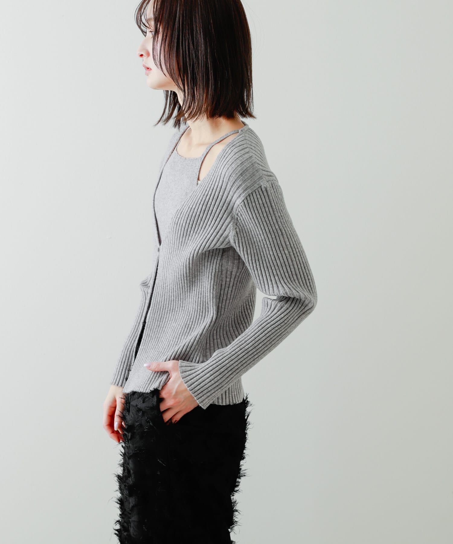 SENSE OF PLACE by URBAN RESEARCH「アンサンブルレイヤードセーター」|ニット・セーター|