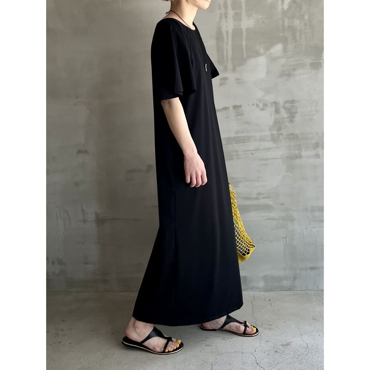 HELIOPOLE「HELIOPOLE HIGH GAUGE CO/Pe 2WAY DRESS」|ワンピース|