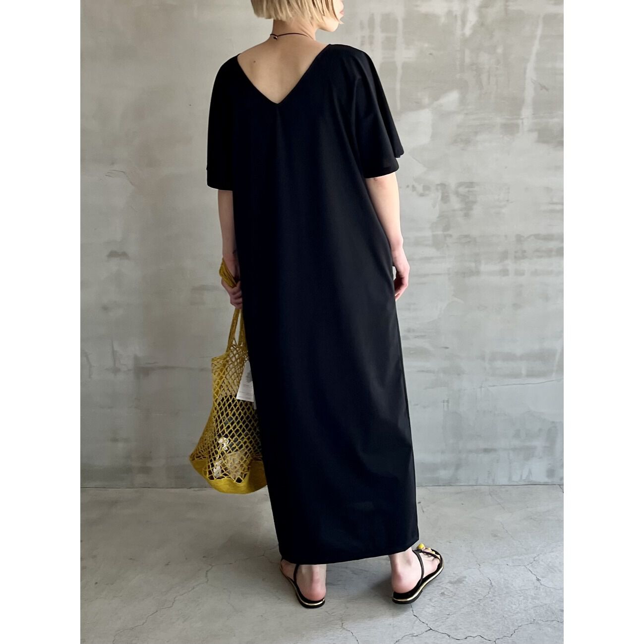 HELIOPOLE「HELIOPOLE HIGH GAUGE CO/Pe 2WAY DRESS」|ワンピース|