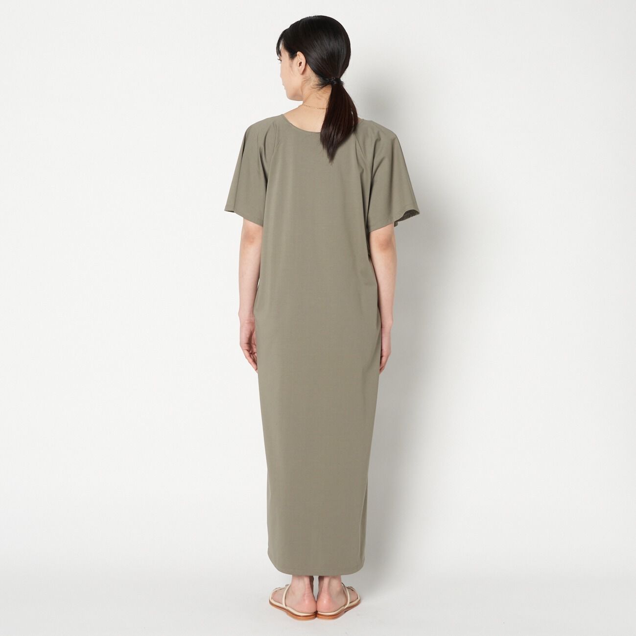 HELIOPOLE「HELIOPOLE HIGH GAUGE CO/Pe 2WAY DRESS」|ワンピース|