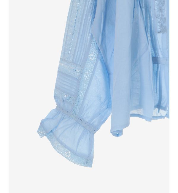  「《手洗い可能》Fanakaリバーレースブラウス」|シャツ・ブラウス|