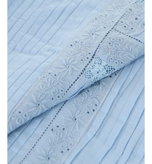  「《手洗い可能》Fanakaリバーレースブラウス」|シャツ・ブラウス|