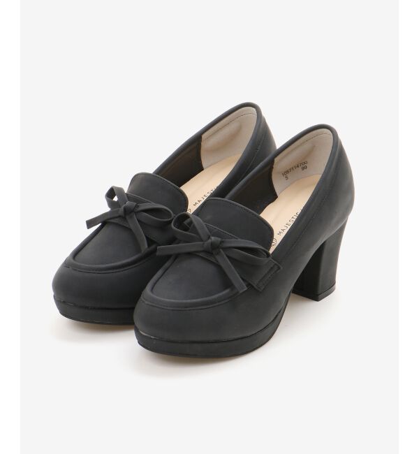  「リボンヒールローファー」|ローファー|