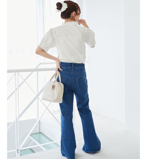  「リボンフリルブラウス」|シャツ・ブラウス|