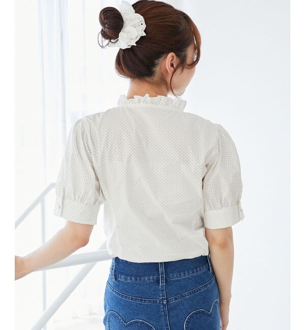  「リボンフリルブラウス」|シャツ・ブラウス|