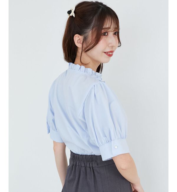  「リボンフリルブラウス」|シャツ・ブラウス|