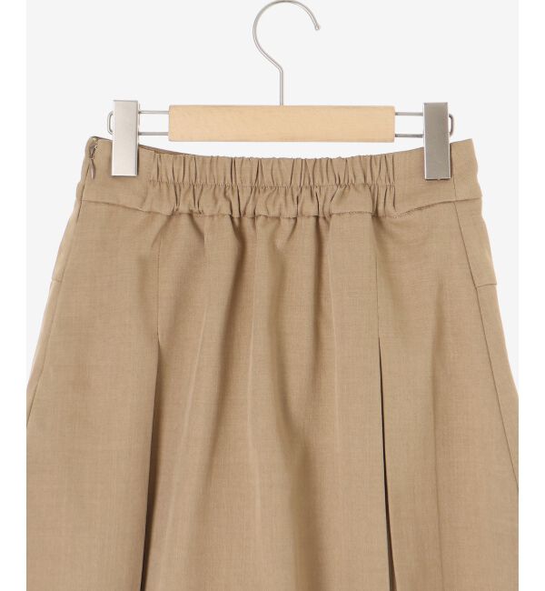  「ゴールドボタンプリーツミニスカパン」|スカート|