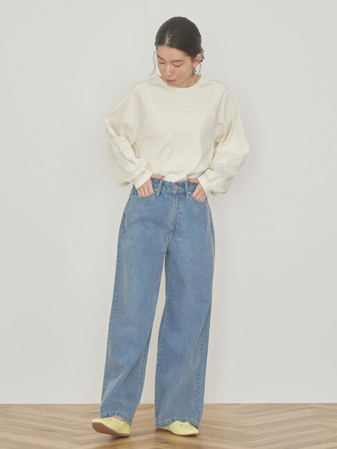 AMERICAN HOLIC「ボリュームスリーブカットプルオーバー」|Tシャツ・カットソー|