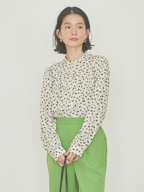 AMERICAN HOLIC「サラッとラグランプリントブラウス」|シャツ・ブラウス|アイボリー