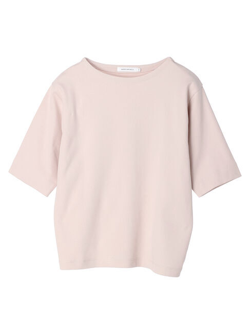 AMERICAN HOLIC「5分袖ボートネックカットプルオーバー」|Tシャツ・カットソー|
