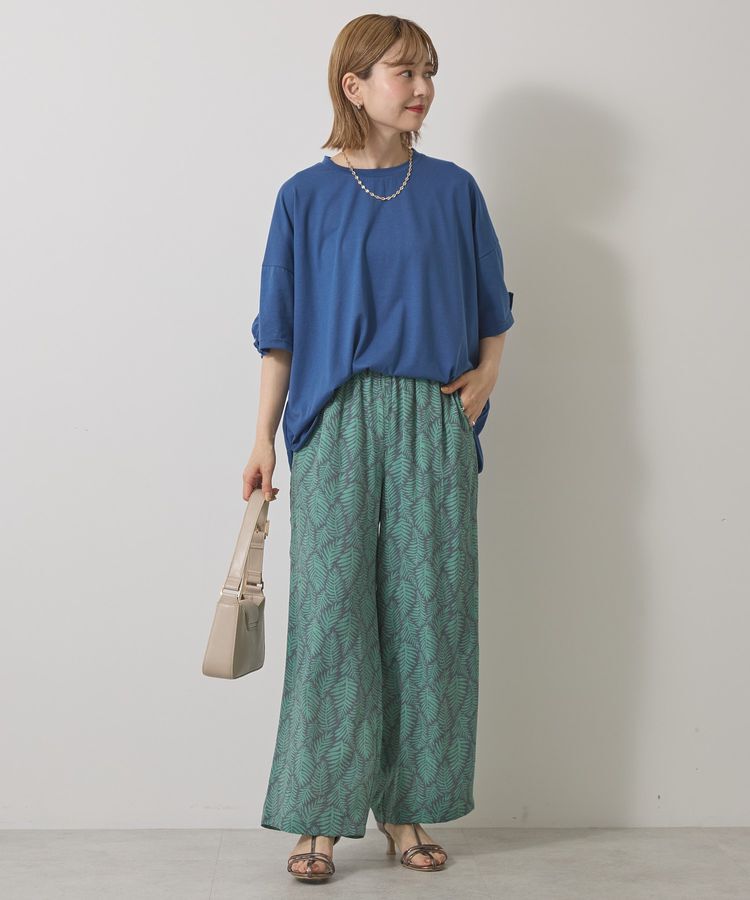 AMERICAN HOLIC「バックフリルラウンドカットプルオーバー」|Tシャツ・カットソー|