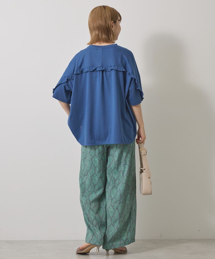 AMERICAN HOLIC「バックフリルラウンドカットプルオーバー」|Tシャツ・カットソー|