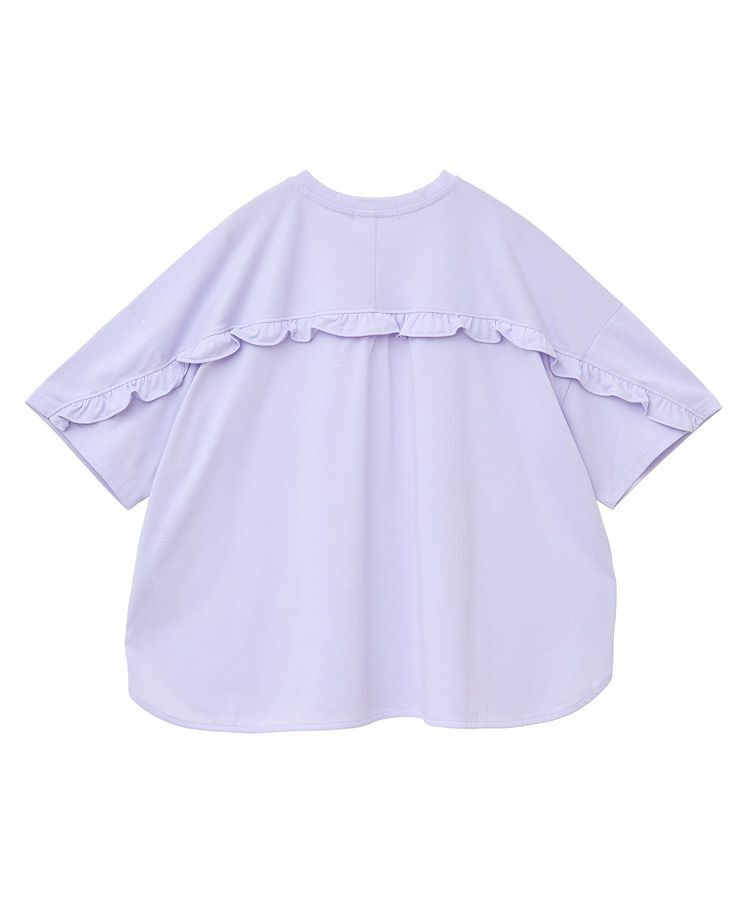 AMERICAN HOLIC「バックフリルラウンドカットプルオーバー」|Tシャツ・カットソー|