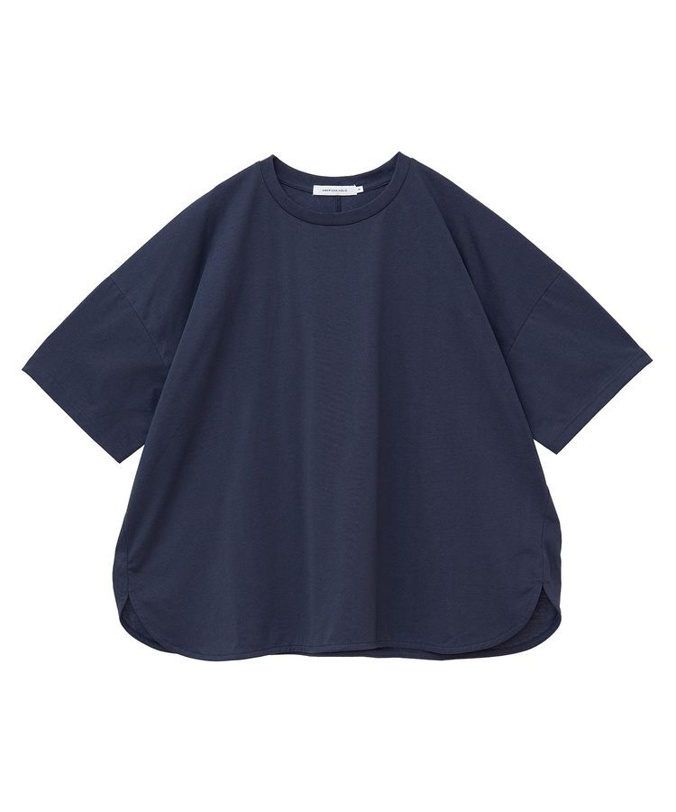 AMERICAN HOLIC「バックフリルラウンドカットプルオーバー」|Tシャツ・カットソー|