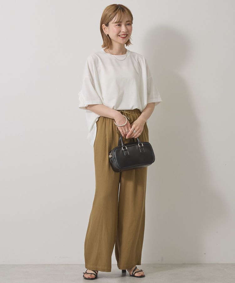 AMERICAN HOLIC「バックフリルラウンドカットプルオーバー」|Tシャツ・カットソー|