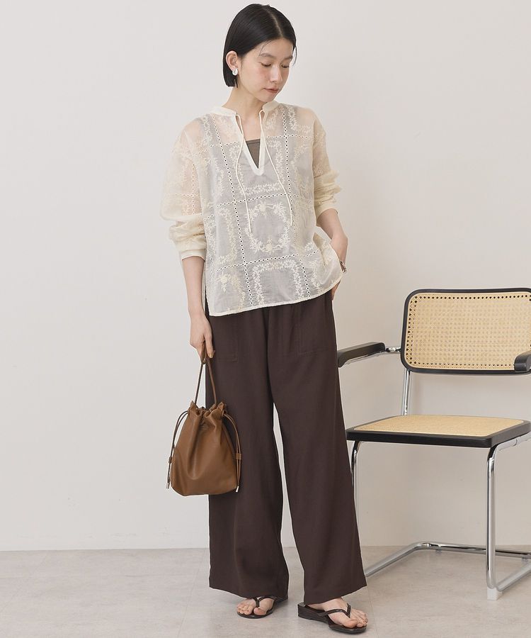 AMERICAN HOLIC「【接触冷感】ベイカーリラックスパンツ【WEB限定カラー有り】」|その他|