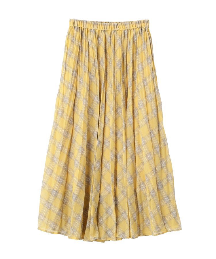 AMERICAN HOLIC「【選べる丈】チェックシアープリーツスカート」|スカート|