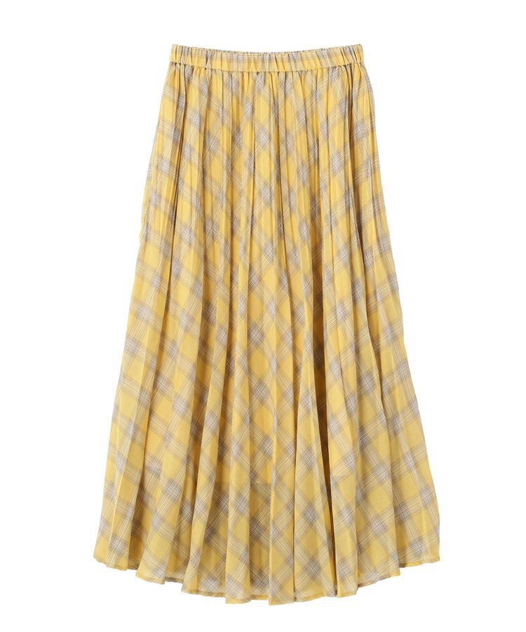 AMERICAN HOLIC「【選べる丈】チェックシアープリーツスカート」|スカート|