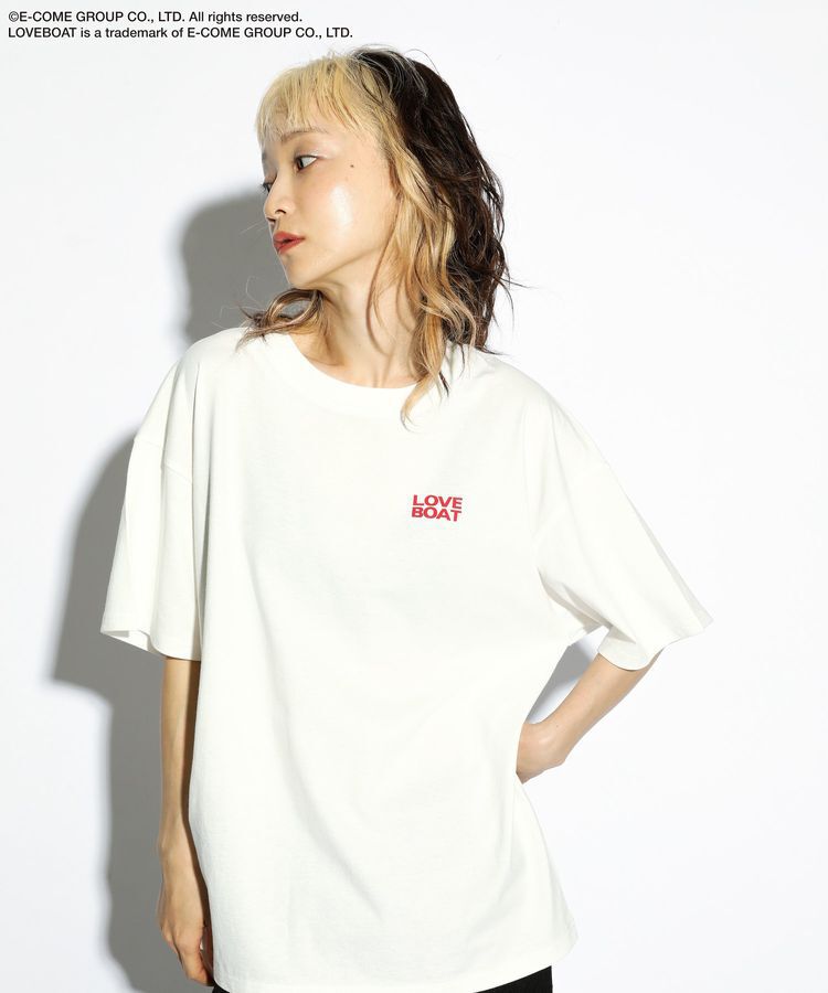 Green Parks「■LOVEBOAT ハートロゴptビッグTEE」|Tシャツ・カットソー|