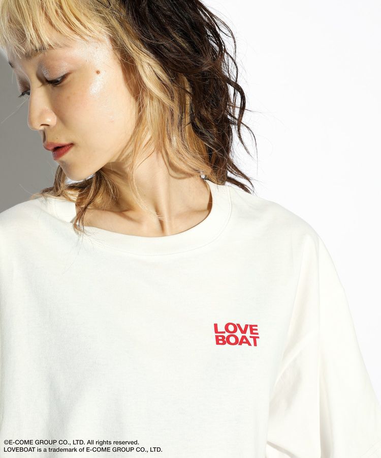 Green Parks「■LOVEBOAT ハートロゴptビッグTEE」|Tシャツ・カットソー|