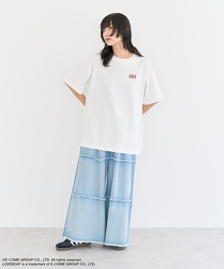 Green Parks「■LOVEBOAT ハートロゴptビッグTEE」|Tシャツ・カットソー|
