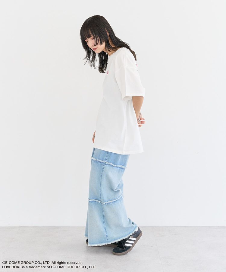 Green Parks「■LOVEBOAT ハートロゴptビッグTEE」|Tシャツ・カットソー|