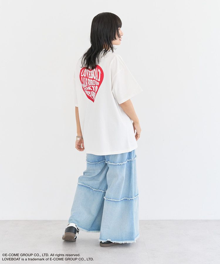 Green Parks「■LOVEBOAT ハートロゴptビッグTEE」|Tシャツ・カットソー|