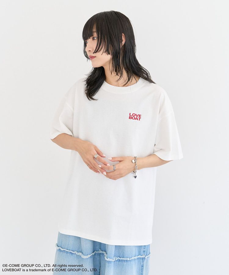 Green Parks「■LOVEBOAT ハートロゴptビッグTEE」|Tシャツ・カットソー|