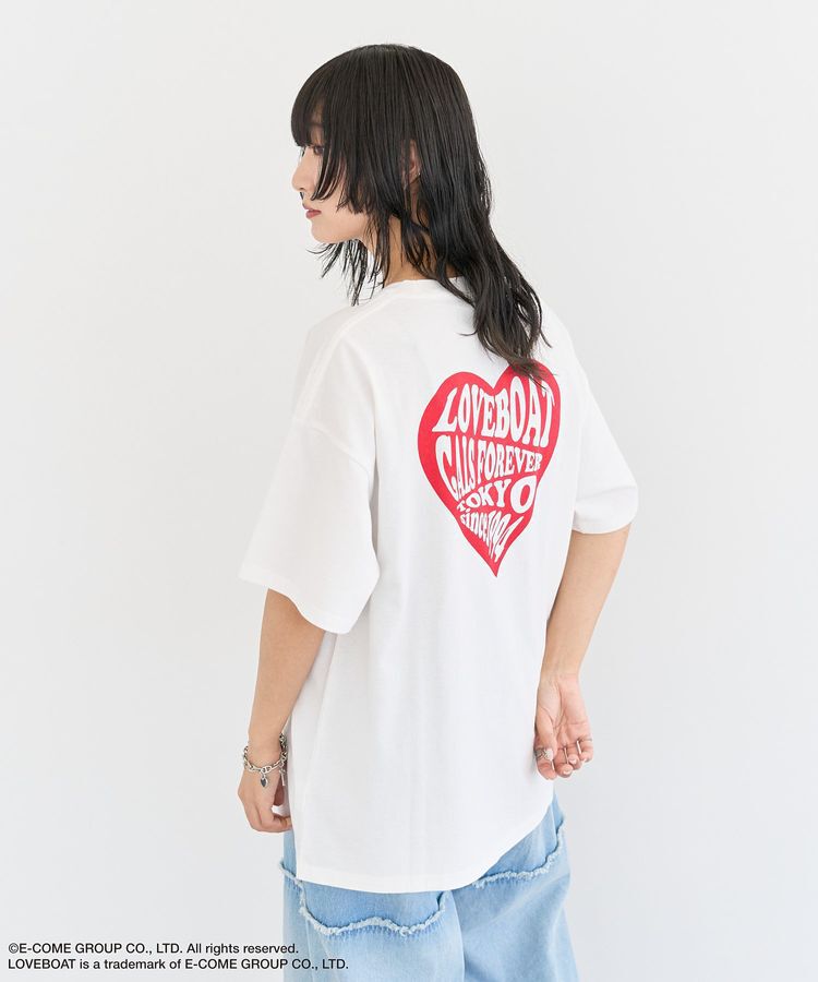 Green Parks「■LOVEBOAT ハートロゴptビッグTEE」|Tシャツ・カットソー|