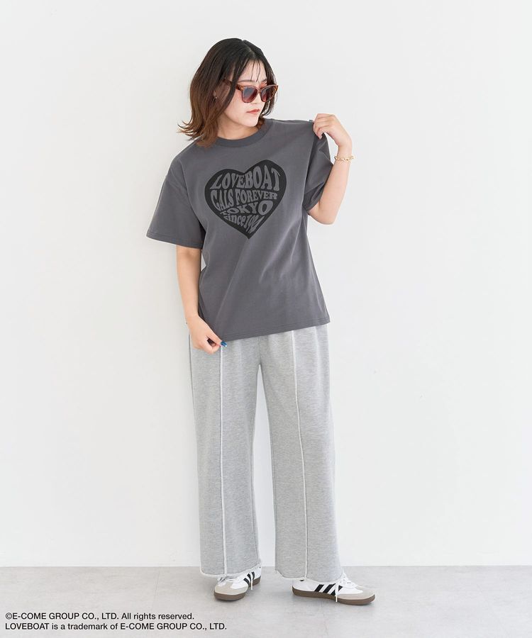 Green Parks「■LOVEBOAT ハートロゴptビッグTEE」|Tシャツ・カットソー|