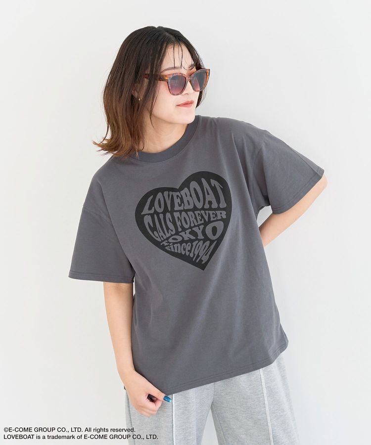 Green Parks「■LOVEBOAT ハートロゴptビッグTEE」|Tシャツ・カットソー|