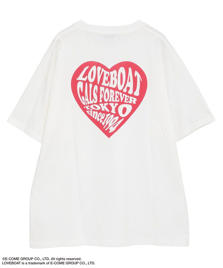 Green Parks「■LOVEBOAT ハートロゴptビッグTEE」|Tシャツ・カットソー|