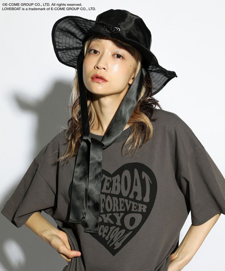 Green Parks「■LOVEBOAT ハートロゴptビッグTEE」|Tシャツ・カットソー|