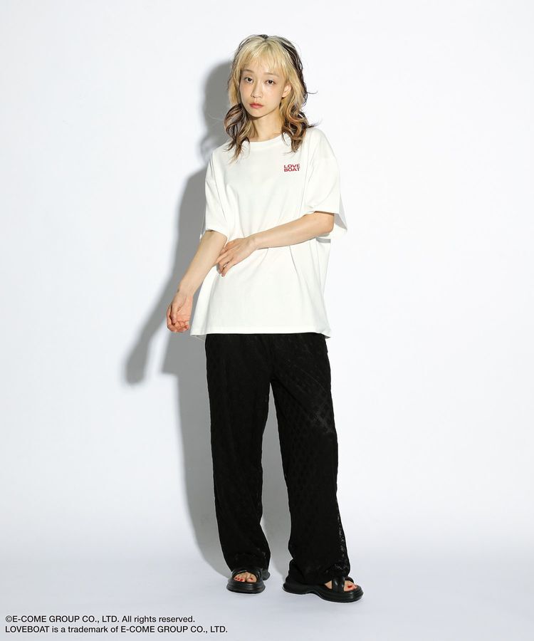 Green Parks「■LOVEBOAT ハートロゴptビッグTEE」|Tシャツ・カットソー|