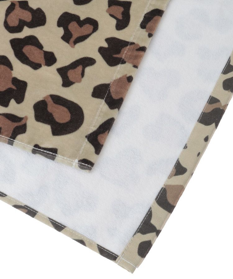 Green Parks「■LOVEBOAT レオパードビーチタオル」|ハンカチ|