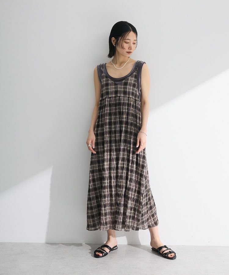 Green Parks「2Wayベロアタンクトップ」|インナー|