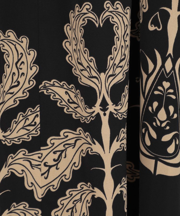 Green Parks「■ESCAR ボタニカルptフリルエプロンワンピース」|ワンピース|