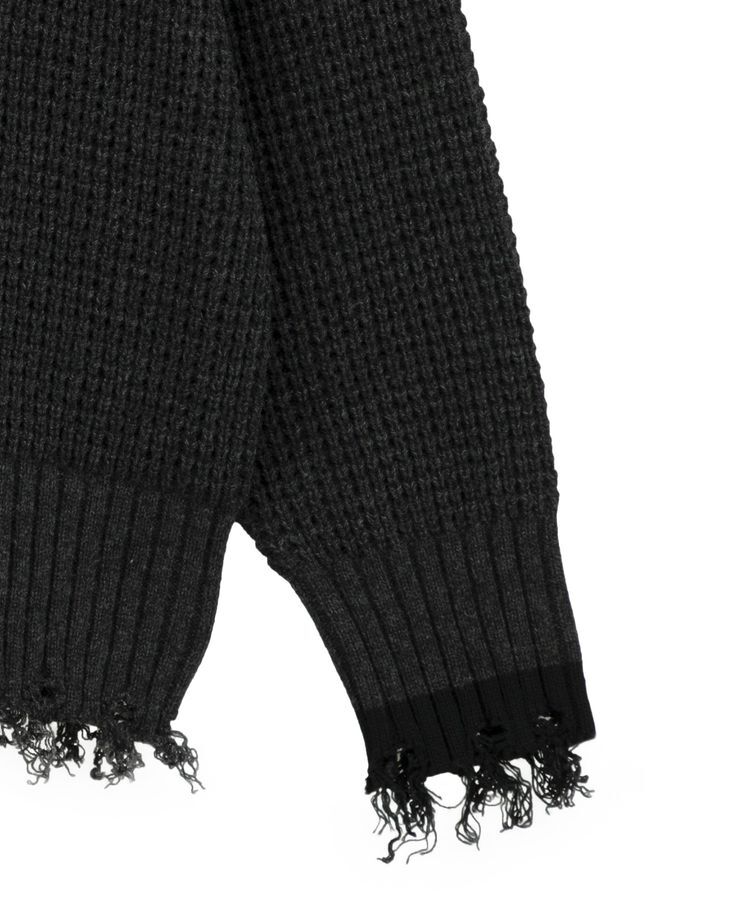 Editt by YECCA VECCA「ダメージルーズニット」|ニット・セーター|