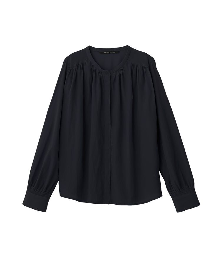 YECCA VECCA「ギャザーブラウス」|シャツ・ブラウス|